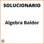 Solucionario De Algebra De Baldor