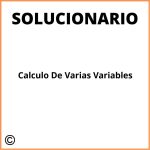 Solucionario Calculo De Varias Variables