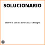 Granville Calculo Diferencial E Integral Solucionario Pdf