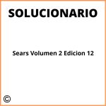 Solucionario Sears Volumen 2 Edicion 12