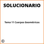 Solucionario Tema 11 Cuerpos Geométricos