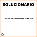 Teoria De Vibraciones Thomson Solucionario